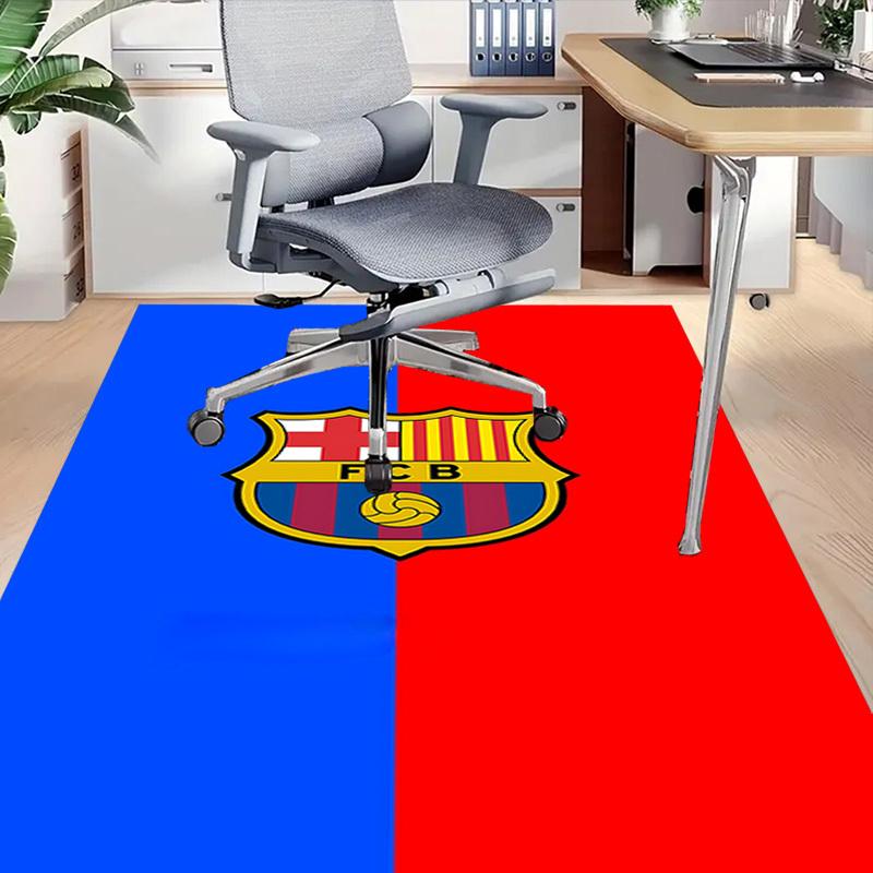 1 szt. Dywan podłogowy FC Barcelona Extra Duży Antypoślizgowy, Biuro, Rodzina, Sypialnia, Studio Duży Dywan Dywany do Wnętrz