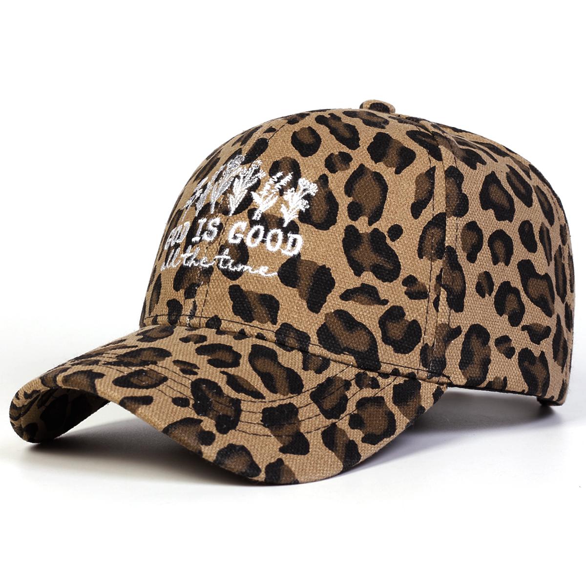 Unisex God Is Good All The Time Stickerei Baseballkappen Frühling Herbst Outdoor Verstellbare Freizeitkappen Sonnenschutzmütze Sportkappe beige
