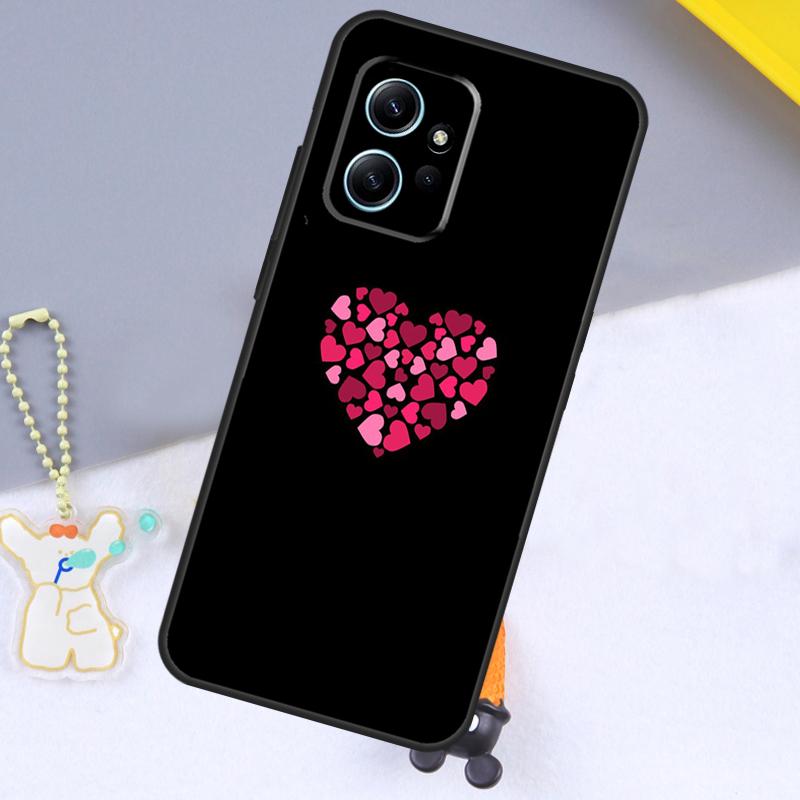 Custodia Carina a Forma di Cuore Per Xiaomi Redmi Note 13 9 10 11 12 14 15 Pro Plus Cover Per Redmi 15 C 14C 10C 12C 13C