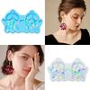 Silicone Cute Specter Holographic Molds Light Shadow Earrings Pendant Mold DIY Ornaments Jewelry Epoxy Crafting Mold