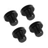 4pcs Motorcycle Rear View Mirror Screws Caps Hole Plugs M10x1.25 CNC Aluminum Replacement for
