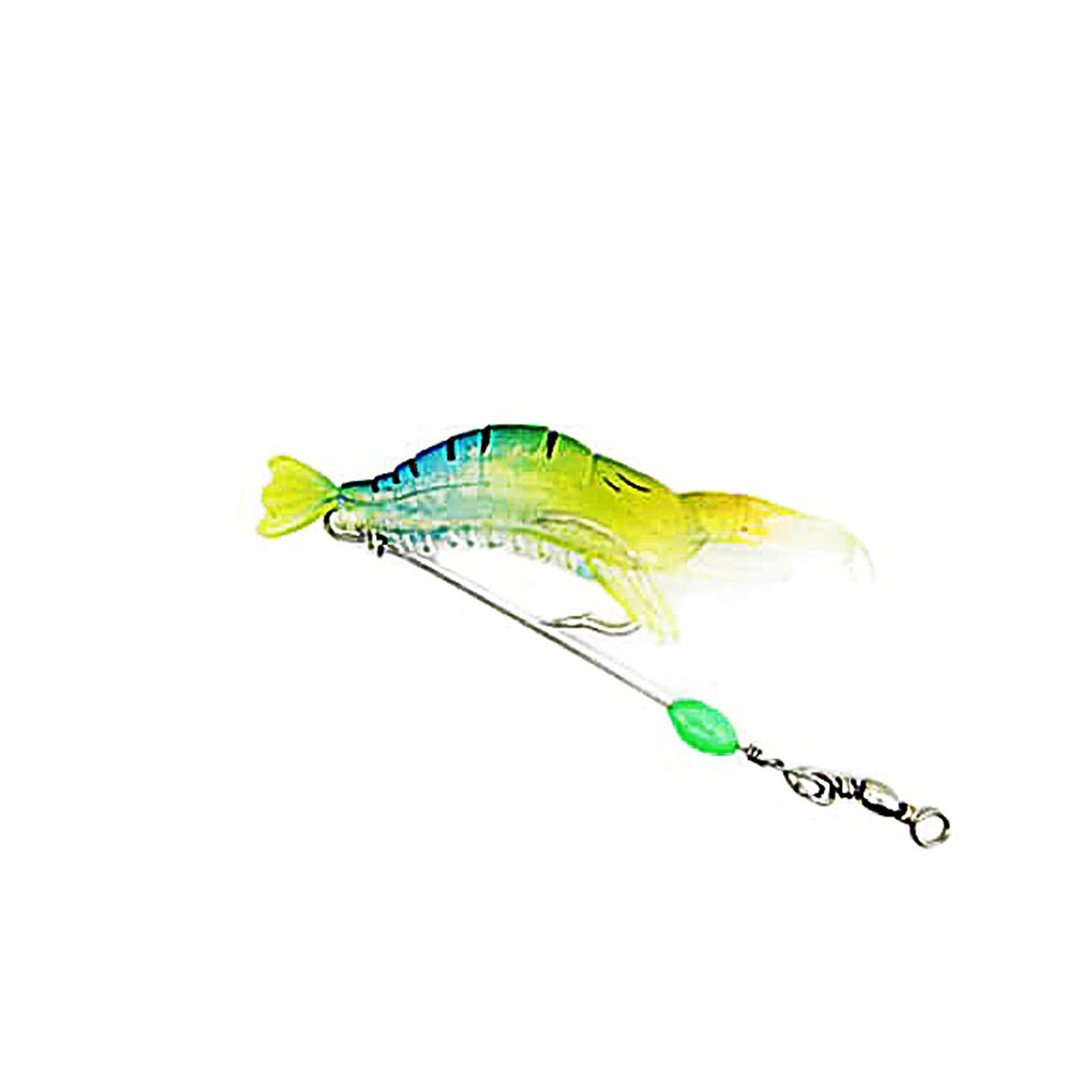 

Поддельные креветки с крючком 9 см/6 г имитация рыбы мягкая мягкая креветка светящаяся черная рыба One Size