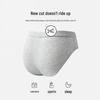 Men's Plus Size Loose Cotton Mid-Waist Briefs - Breathable Summer Triangle Underwear