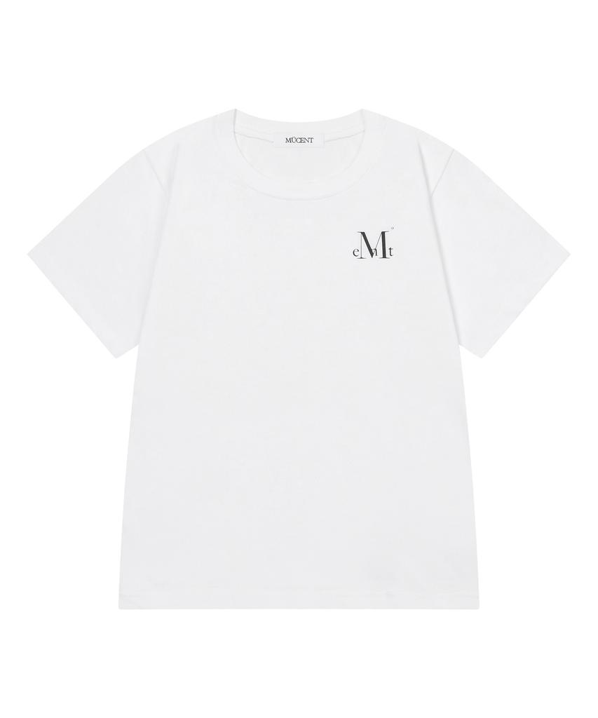 MUCENT From Harajuku Back Lettering Short Sleeve T-Shirt (2 Colors)