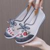 Fashion Summer Embroidery Woman Footwear On Sale Fashion 2025 Original Light Designer Luxury Trends Deals Korean New In Shoes for Women