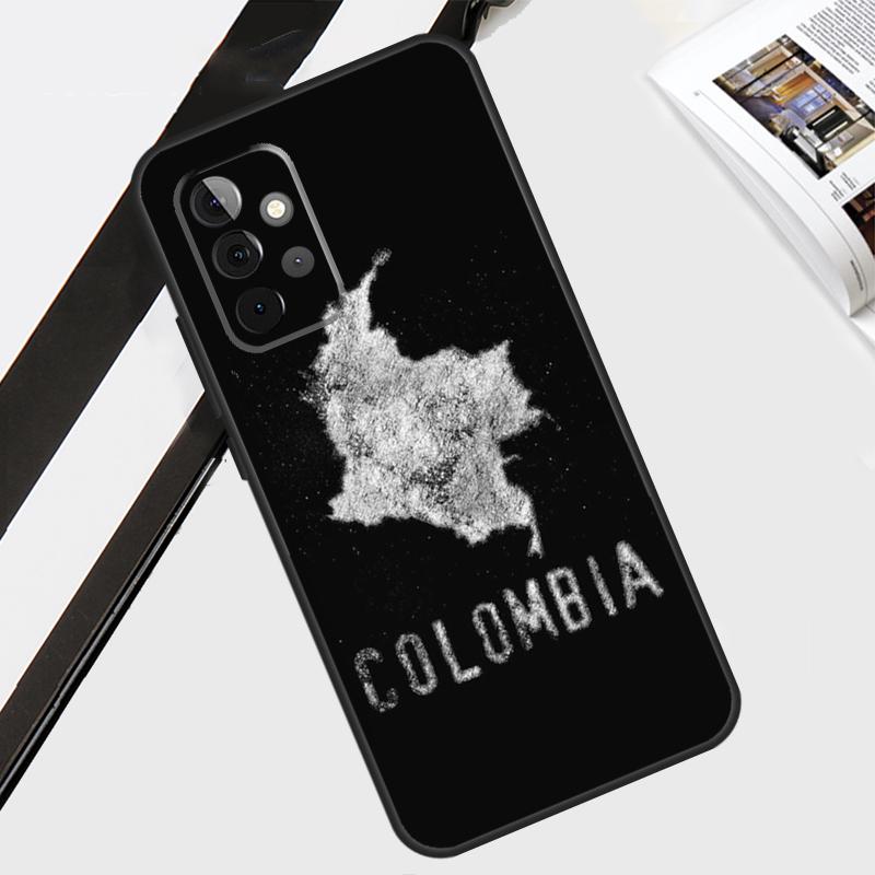 Colombia Flag Case For Samsung Galaxy A54 A34 A14 A56 A36 A26 A16 A06 A12 A22 A32 A52 A13 A53 A15 A35 A55