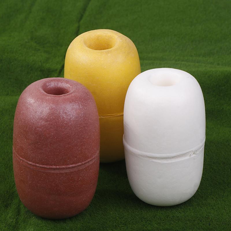 2Pcs 7*11Cm Oval Fishing Net Buoy Float Deep Water Foam Float Crab Pot Marker Drift Anchor Rope Floating Buoy For Fishing Tackle