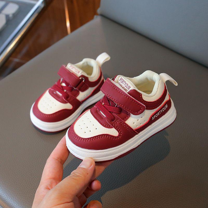 

Children s sports shoes autumn and winter 2025 new girls versatile fashion boys soft-soled velvet board shoes casual shoes Korean version 15 yards/inner length 11.5cm