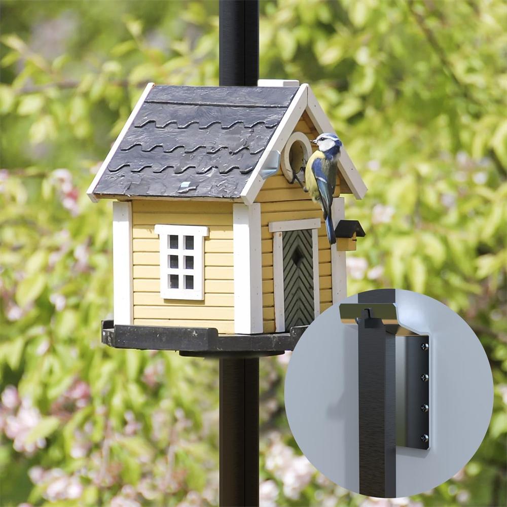 6Pc T-Post Brackets Sign/Camera Mount