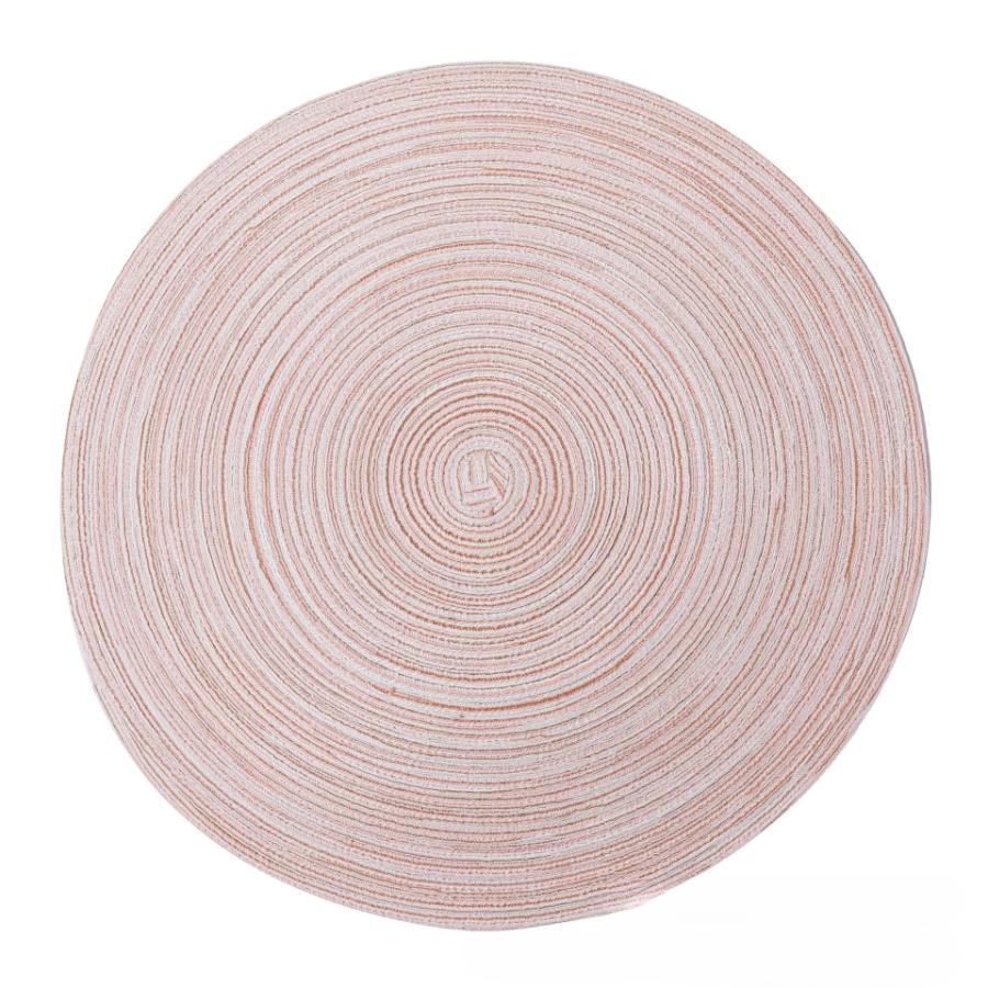 

Round Placemat Table Woven Cotton Yarn Placemats for Table Non-Slip Kitchen Tableware Drink Cup Coaster Cup Dish Mat Decoration 38cm&Round бежевий