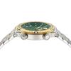 Versace Greca Logo Diver Recycled PU Strap Stainless Steel Men Watches Silver VE8G00124