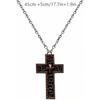 Cross Necklace with Secret compartment,Necklace With Old Cross Pendant,Gothic Punk Hip Hop Fashion Unique Hidden Storage Jewelry