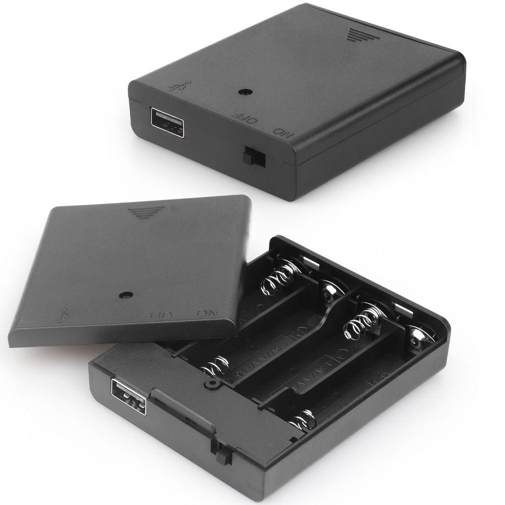 Long Lasting USB Battery Pack AA  Battery LED Lights Adapter Power Supply  Party Decorations