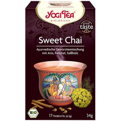 YOGI TEA Sweet Chai Tea 17 Tea Bags (34g)