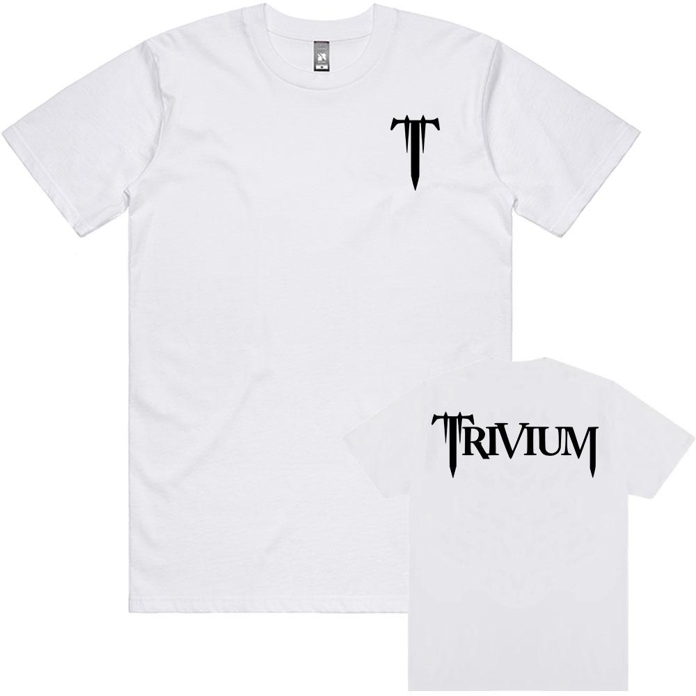 TRIVIUM Heavy Mental Band T-shirt Summer Cotton Hip Hop Streetwear Unisex Fashion Grunge Men Women Tshirts Loose Male T Shirt