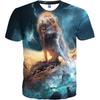 Mens Women Shirts 3D Printed T-Shirt Unisex Casual Short Sleeve Tops Tees for Adult