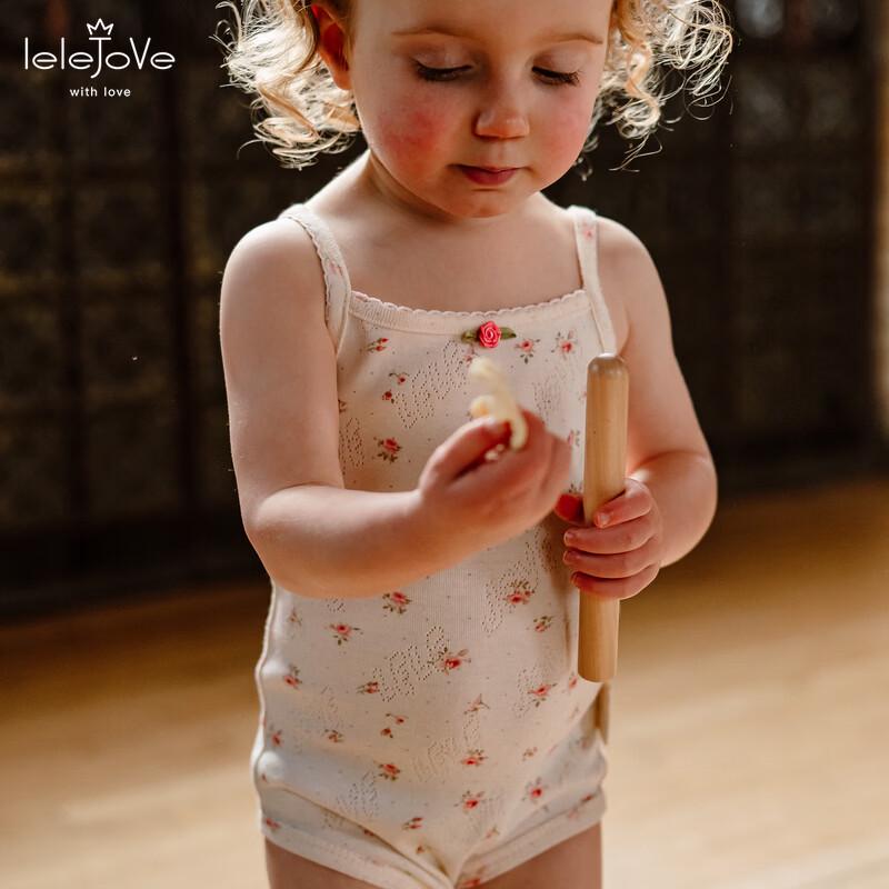 

LELE JOVE Хлопковый боди без рукавов для девочки