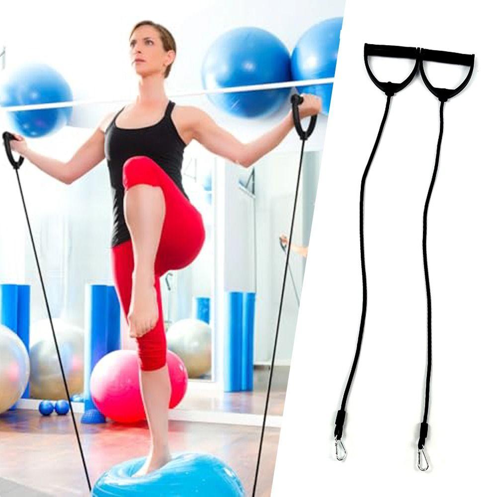 Black Resistance Bands Strength Training Workout Exercise Band Rubber Tube Band Muscle Training