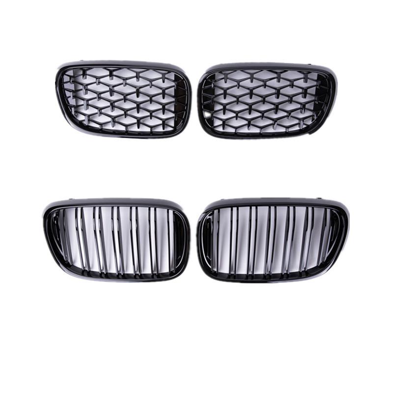 

Dual-Line Center Grille for BMW 7 Series G11/G12 M760 Starlight Front Radiator Cover Pre-facelift Glossy Black Single Line