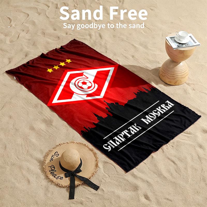 FC Spartak Moscow Beach towels also serve as bath towels summer essential a musthave for the outdoors the beach and the pool