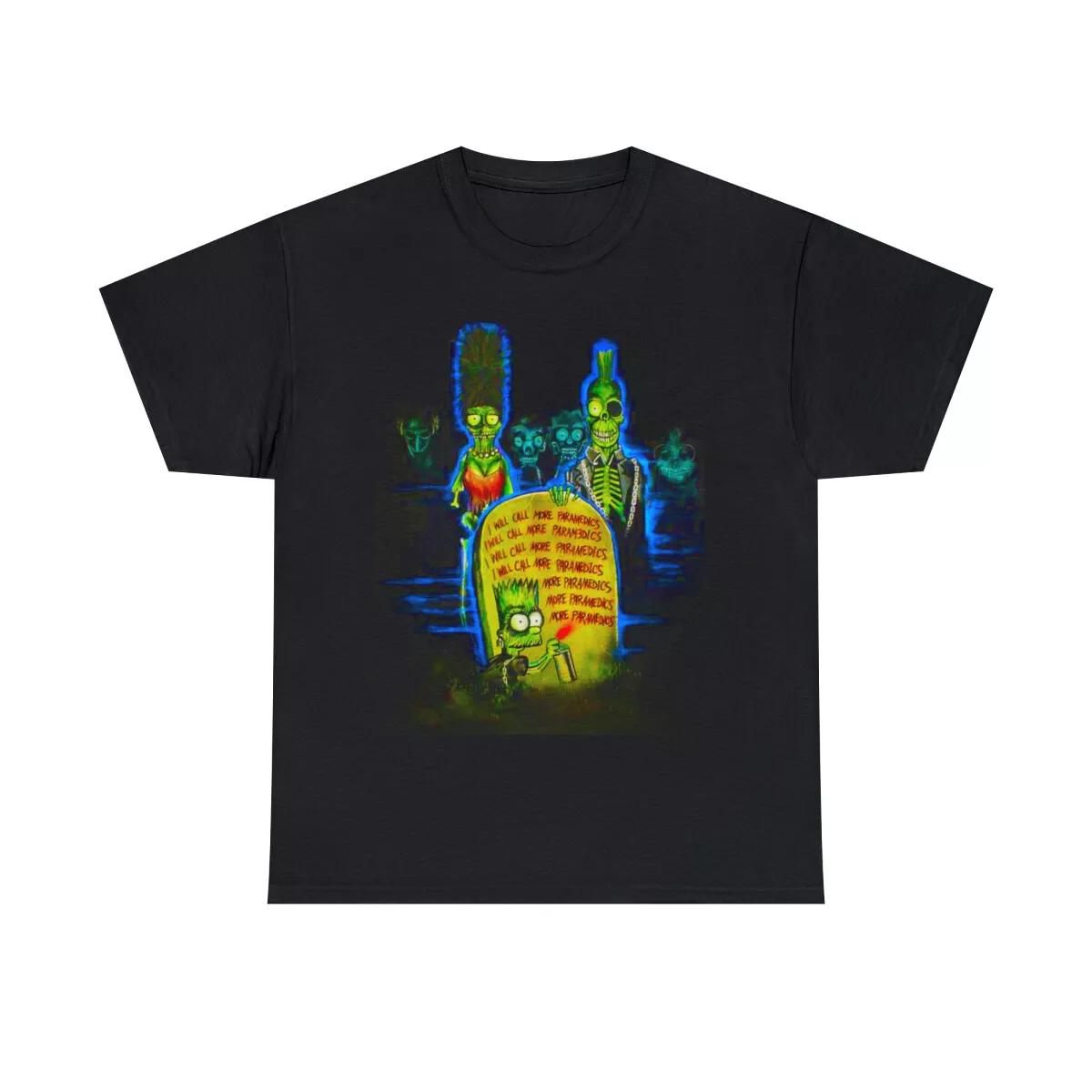 Simpsons Return of the Living Dead Short Sleeve Tee 2XL