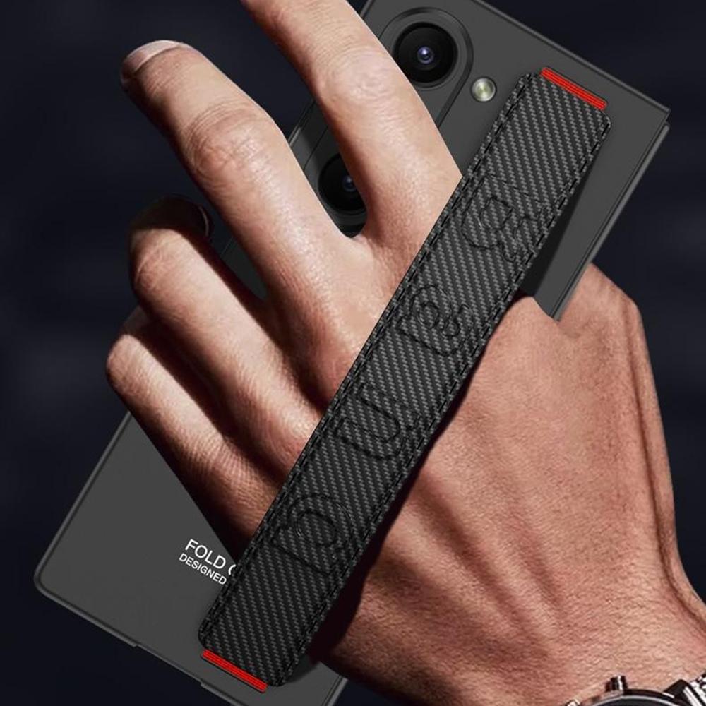 GKK Etui na Samsunga Galaxy Z Fold6 5G Pasek Opaska Twarde PC Pokrowiec na Telefon z Folia na Ekran