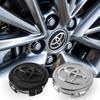 For Toyota 2026 New Hub Caps 4pcs 56/62mm Car Wheel Center Hub Caps Logo Badge Hub Cover Auto Accessories For TOYOTA Corolla Ca