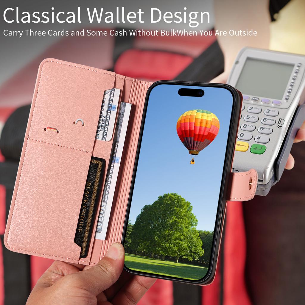 Phone Case for Samsung Galaxy S25 S24 S23 S22 S21 S20 S10 S9 S8 Edge Plus FE Ultra Note20 10 TPU Leather Wallet Anti-drop Cover