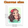 Disney Pearl Painting Moana Q Version Image Handmade DIY Pearl Gem Painting Pictures Crafts Special Shape Home Wall Decoration