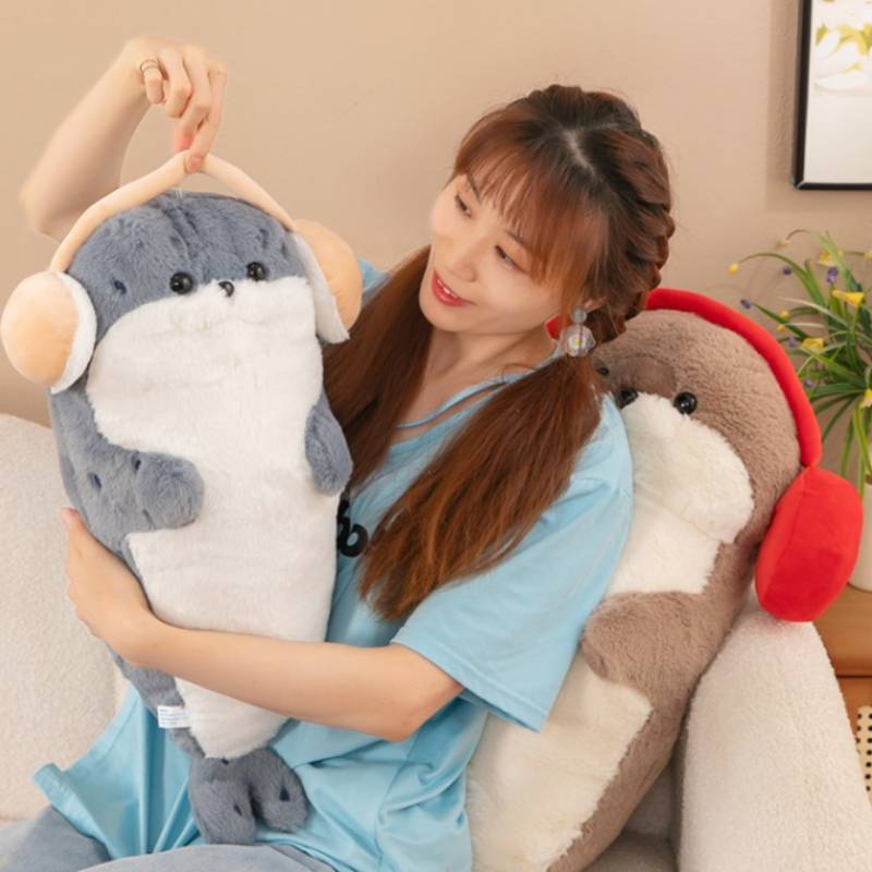 Toys Seal Plush Ear Protection Marine Animals Fill Doll Pillow Cushion Gift