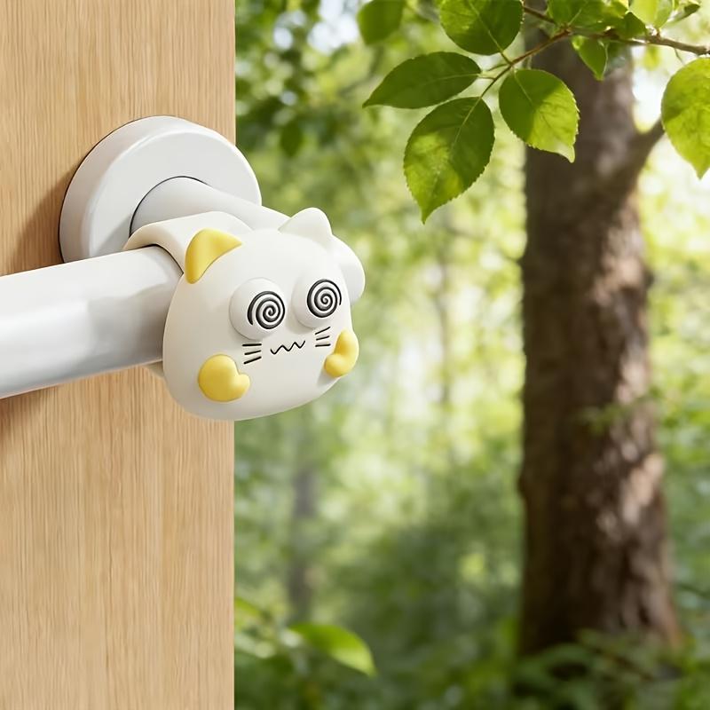 Adorable Cartoon Anti-Collision Door Handle Cover, Soft Cushion Pad for Doors & Windows, Lovely Home Safety Protector