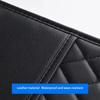 Car Backseat Storage Box Organizer Multifunction PU Leather Interior Storage Bag Compatible For Benz Jeep Wrangler