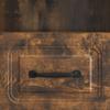 TV Cabinet Smoked Oak 102 x 34.5 x 47 cm Particleboard