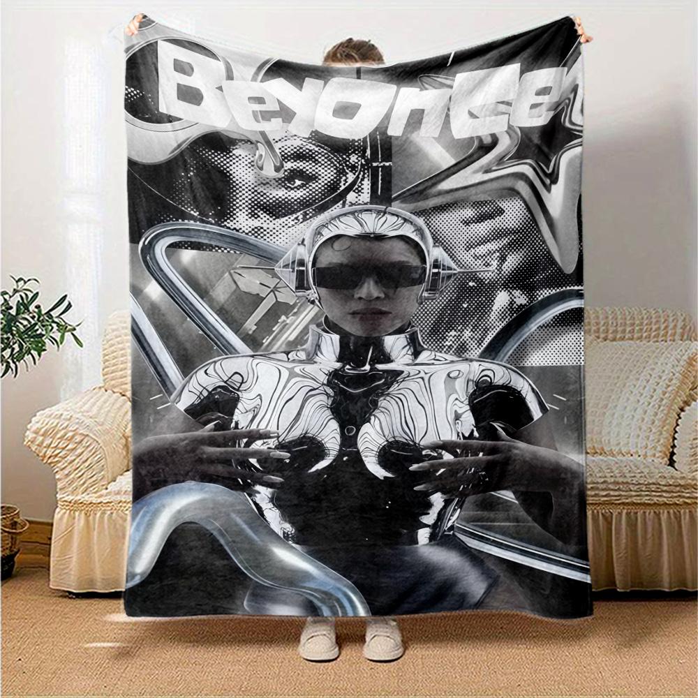 Beyonc Blanket, High quality Comfortable for All Seasons, Home Decor, Warmth and Comfort