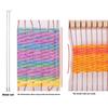 Wood Weaving Loomed Kits Handcraft Wooden Loomed Set Knitting Accessories Craft Supplies for Adults