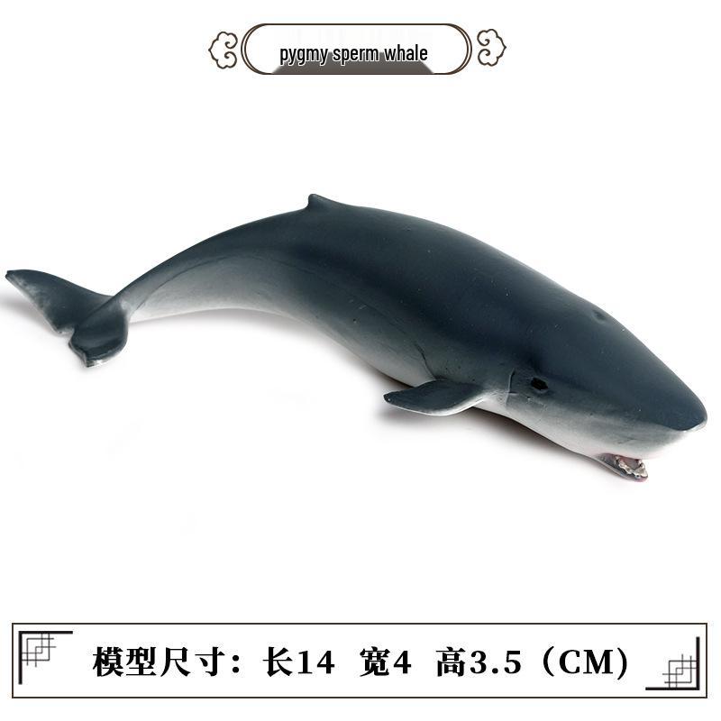 Ocean Animal Ornaments: Sperm Whale, Seal, Whale Shark & Mermaid Educational Toys