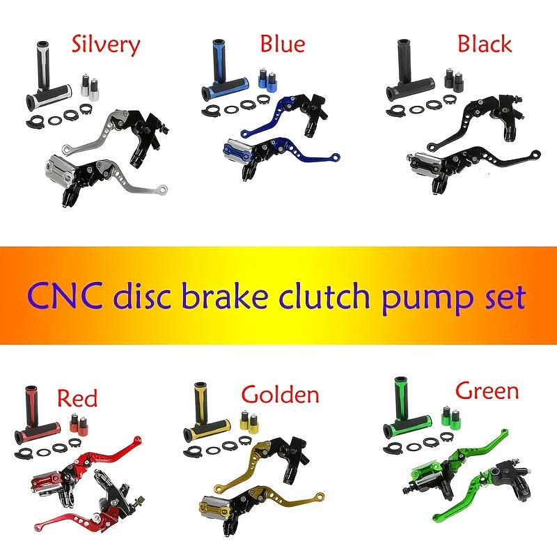 Aluminum Alloy Brake Pump With Handle Cover Free Handlebar Buckle Clutch Handbrake Hydraulic Disc Brake Handlebar Plug Combo Kit
