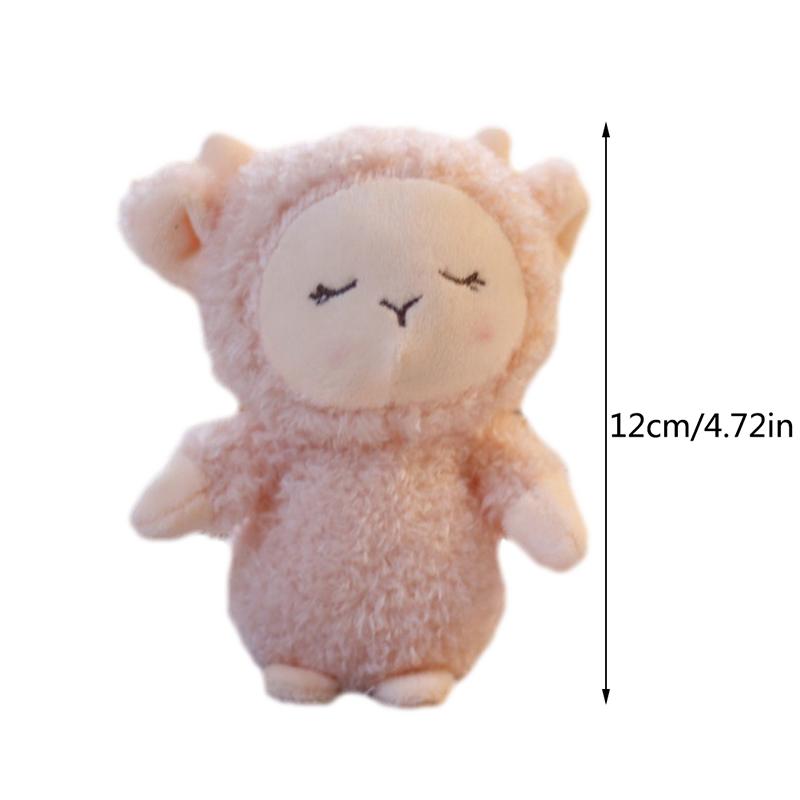 1Pcs Little Sheep Plush Doll Cute Animal Doll Soft Cotton Stuffed Doll Children Plush Toy Sleeping Partner Birthday Gift