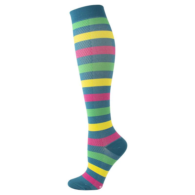 New Arrival Compression Socks Funny Fox Cat Shark Animal Prints Socks Unisex Outdoor Running Cycling Long Pressure Stockings