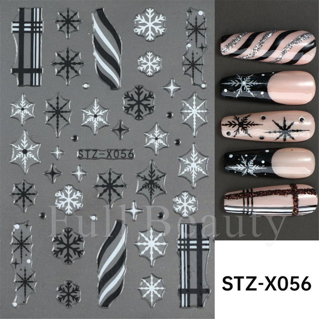 New nail art stickers Halloween pink love spider web mummy bandage love ghost nail stickers