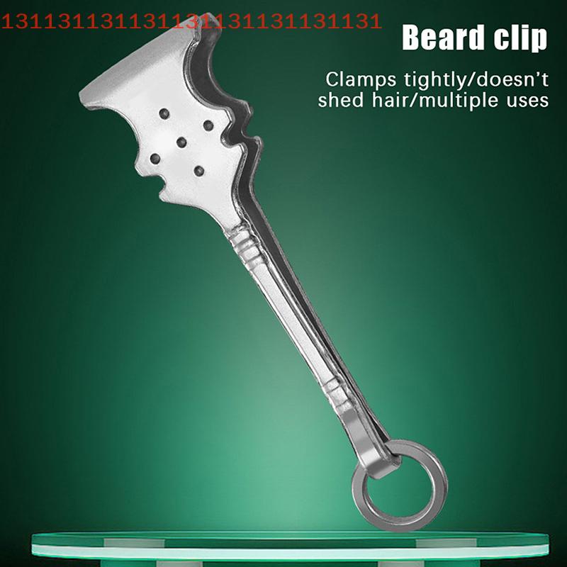 Multi-Functional Hair Removal Tool for Beard Mustache Eyebrow Grooming with Sleek Finish Stainless Steel Precision Tweezers