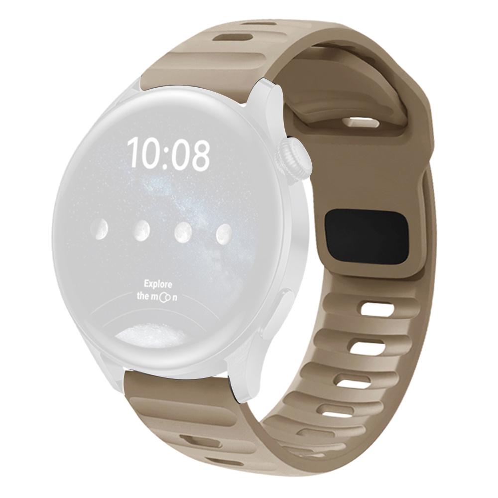 22mm Watch Band For Huawei Watch GT 5 Pro/GT 5/GT 4 46mm Quick Release Square Buckle Silicone Strip