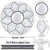 Melamine Platter & Tableware Set: Bowl, Plate, and Dish Set for Hot Pot & New Year's Eve Dinner.