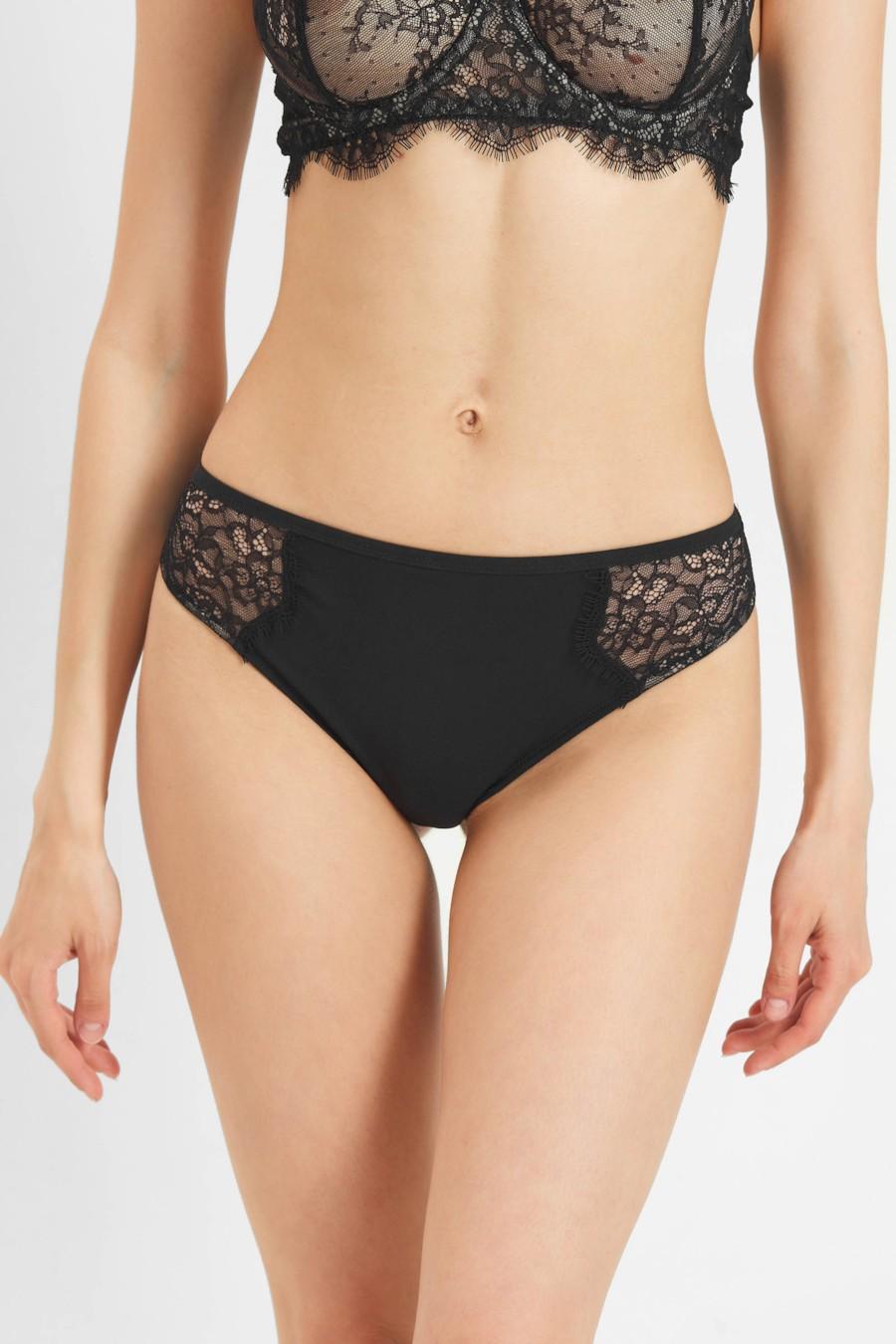 

Трусики бразилиана Anabel Arto (73400) 5(XL) прозорий колір чорний