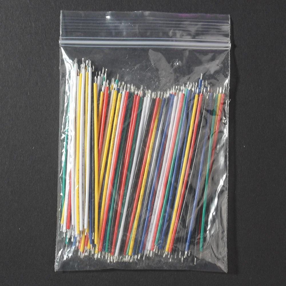 

120PCS/set High-Quality 24AWG Tinned Wire Electronic Wire 6 Colors Jumper Kit PCB Breadboard Cable Wires for DIY