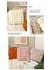 Nordic Woven Throw Pillow - Plush Square Backrest Sofa Cushion for Home Decor
