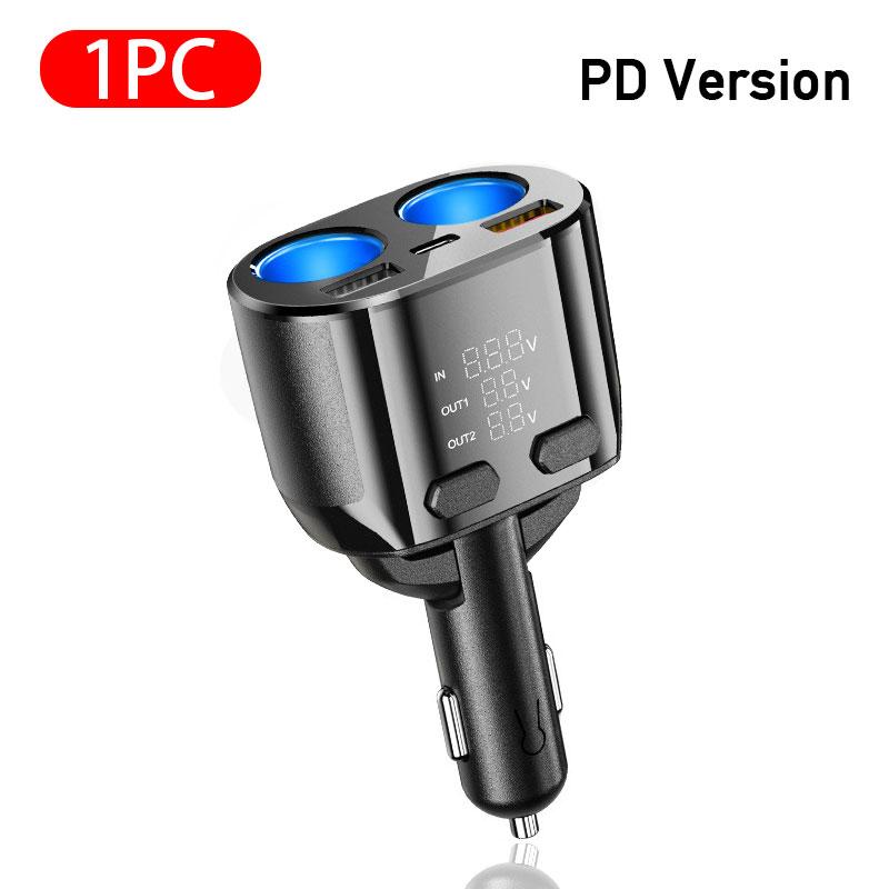 DC 12V-30V Двойное USB Автомобильное 