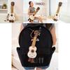 Animal Guitar Plush Toy Keychain For Collectors And Kids With Soft Pp Cotton Material
