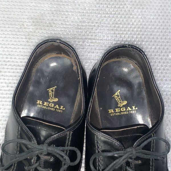 Regal /Business Leather Shoes/25.5cm/Black/Men’s Dress Shoes(USED)