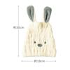 MILASIC Hasenohren-Handtuch Saugfähig und Haarhandtuch-Mütze für Mädchen und Grundschule Perfekt für Pool und Haare Hasenohren-Haartrockenhandtuch-Mütze,